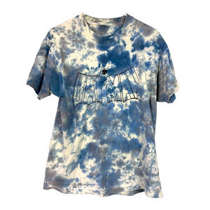 Vintage 90s Batman Tie Dye Graphic Tee Size Large
